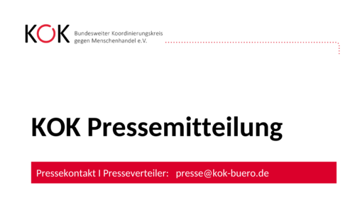 KOK Pressemitteilung