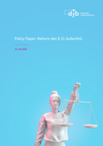 Cover Policy Paper: Reform des § 31 AufenthG