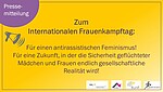 Pressemitteilung Bundesverband unbegleitete minderjährige Flüchtlinge 8. März 2022