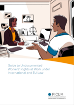 Cover PICUM Guide to undocumented Workers' Rights