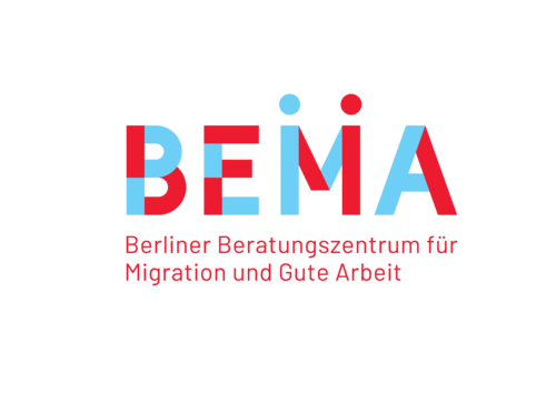 Logo BEMA - Berliner Beratungszentrum f&uuml;r Migration und Gute Arbeit