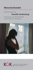 Cover Kurzbroschüre Menschenhandel zur sexuellen Ausbeutung
