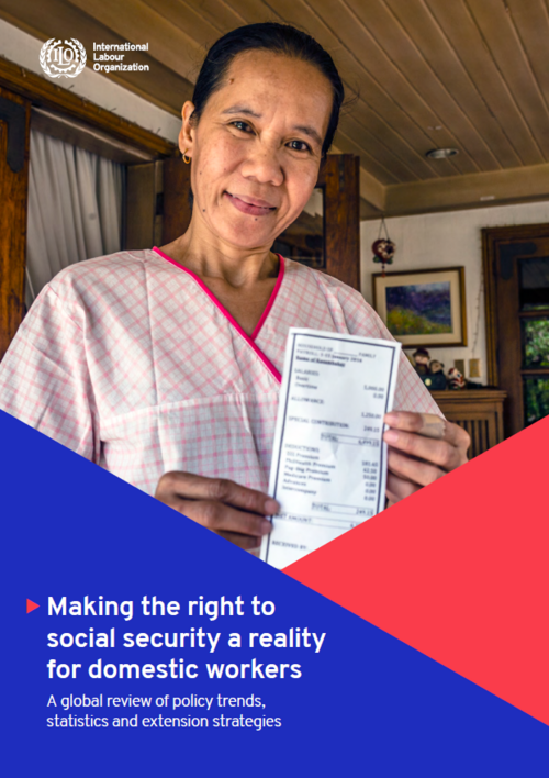 Cover ILO Domestic Workers Social Security Cover ILO Domestic Workers Social Security
