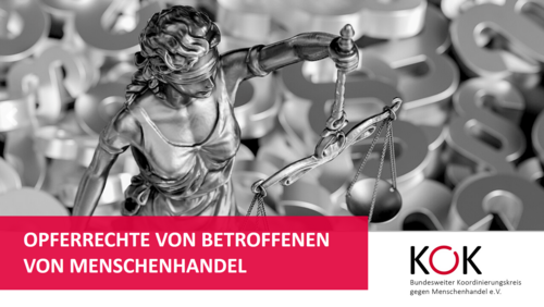 Rechte von Betroffenen von Menschenhandel