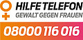 Bundesweites Hilfetelefon Gewalt gegen Frauen 08000 116 016
