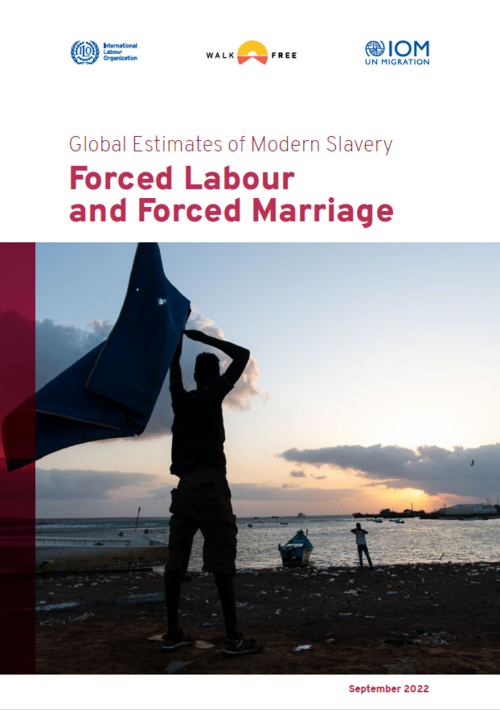 Cover Global Estimates on Modern Slavery 2022 Cover Global Estimates on Modern Slavery 2022