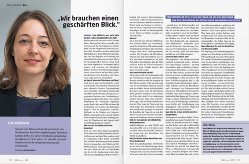 Interview KOK missio Magazin Interview KOK missio Magazin