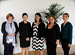 Ursula Gräfin Praschma, Jutta Cordt, Naile Tanis, Andrea Hitzke, Pia Roth