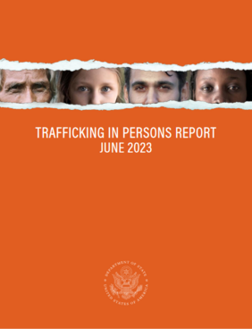 Cover Trafficking in Persons Report 2023