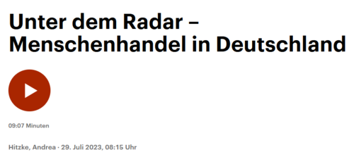 Deutschlandfunk Kultur Interview