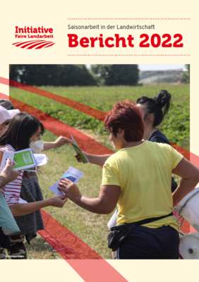 Cover Jahresbericht Saisonarbeit in der Landwirtschaft 2022