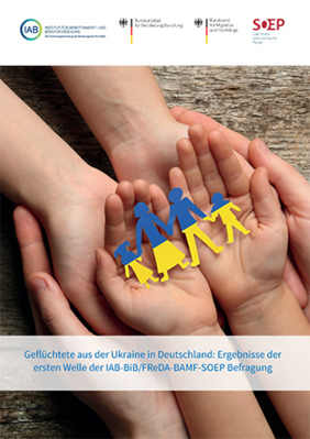 Cover Studie Geflüchtete aus der Ukraine in Deutschland
