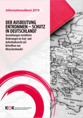 Neuer KOK Informationsdienst: "Der Ausbeutung entkommen - Schutz in Deutschland?"