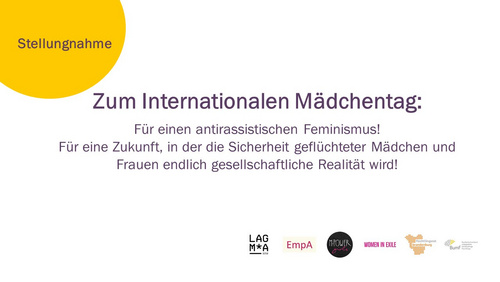 BumF Stellungsnahme Internationaler Mädchentag 2022